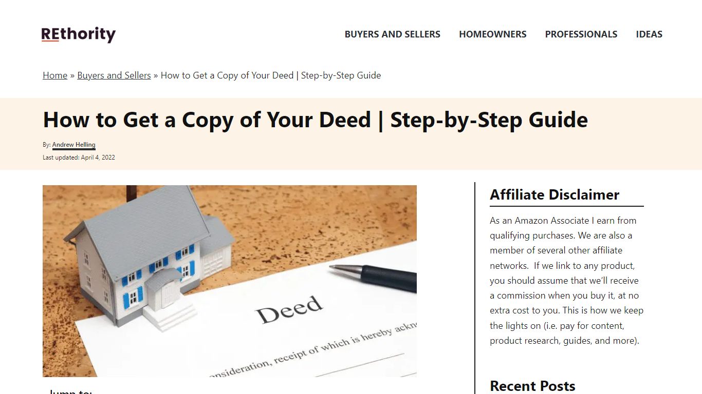 How to Get a Copy of Your Deed | Step-by-Step Guide